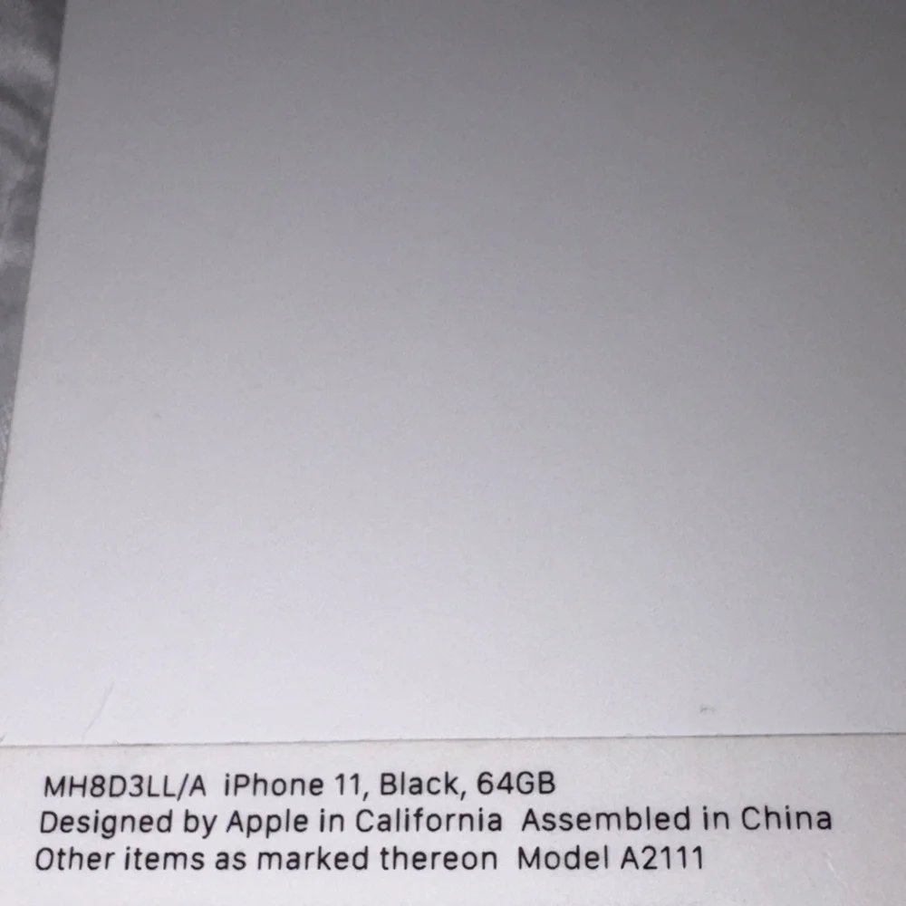 Apple iPhone 11 - Sleek Black Finish